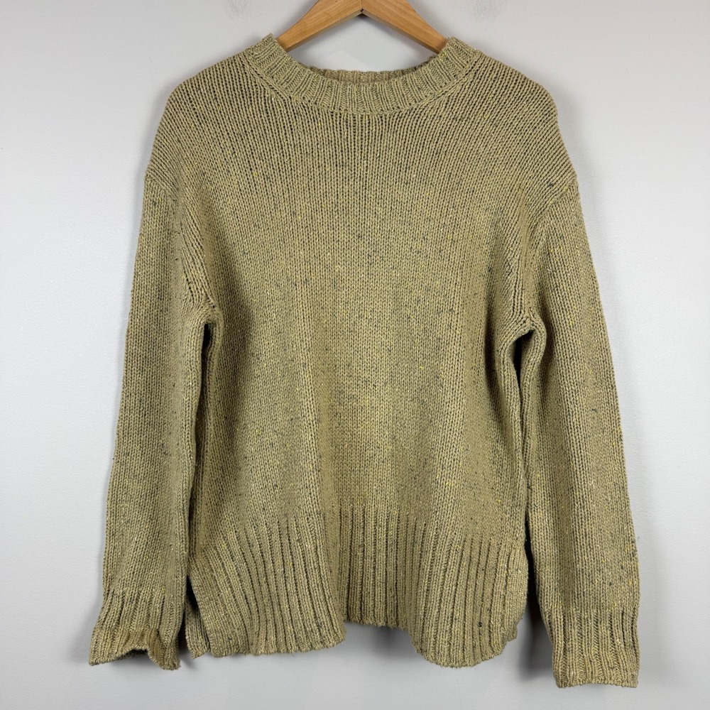 American Eagle AE Long Weekend Sweater Women's XS Olive Chunky Knit Classic NWT